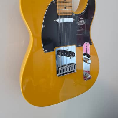 Fender Player II Modified Telecaster with Maple Fretboard - Sunshine Yellow image 2