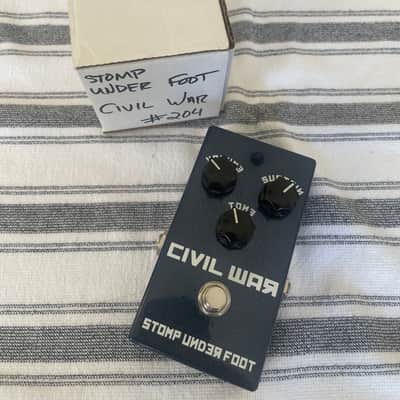 Stomp Under Foot Civil War Muff Fuzz Pedal | Reverb