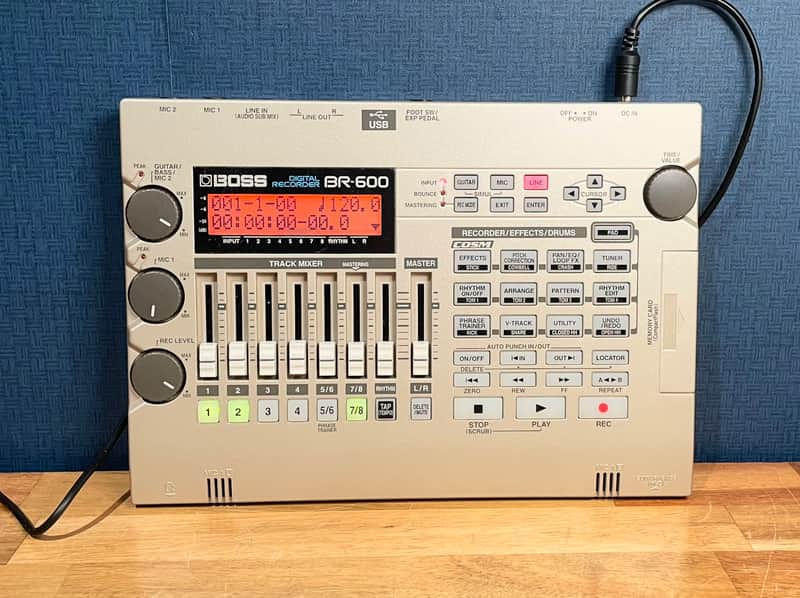 [Excellent] Boss BR-600 Recorder - Bronze w/ 128MB CF Card image 1