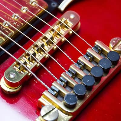 Gibson ES-355 B.B. King Lucille Signature 1990 - Cherry Red image 5