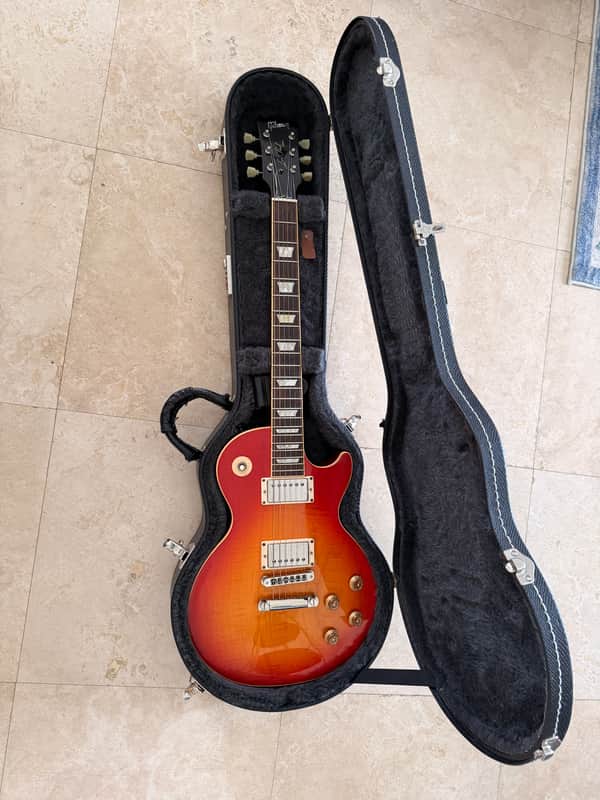 Gibson Les Paul Standard with '60s Neck Profile 2002 - 2007 - Heritage Cherry Sunburst image 1