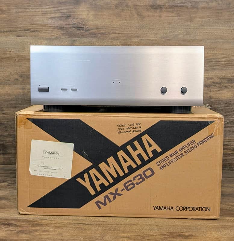 Yamaha MX-630/ Stereo Power Amplifier/Made in Japan/Serviced and Tested/Free Shipping/ Near Mint