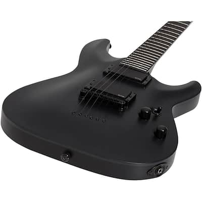 Schecter Guitar Research C-1 Platinum Blackout Electric Guitar 2025 - Satin Black image 5