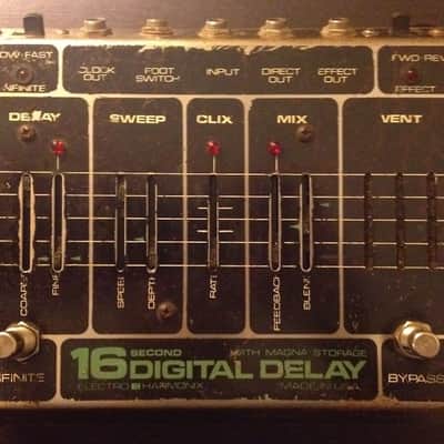Original Electro Harmonix 16 Second Digital Delay & Controller - Vintage - RARE image 1