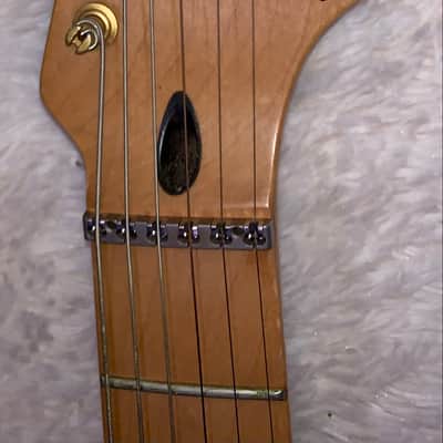 2000 Fender Deluxe player Stratocaster with Maple Fretboard electric guitar image 2