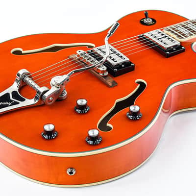 Epiphone Custom Shop Emperor Swingster Sunrise Orange 2013 image 11