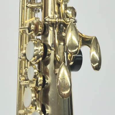 Yamaha YSS-61 Soprano Saxophone 1970s Purple Logo image 7