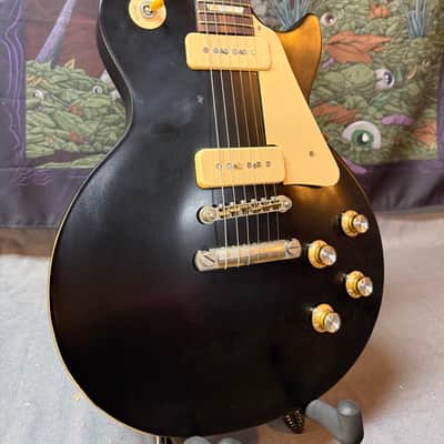 Gibson Les Paul Studio '50s Tribute with P90s 2010 - 2015 - Satin Ebony image 9