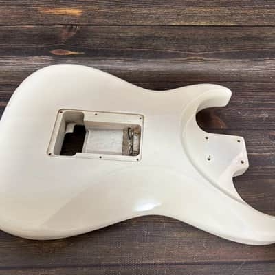 90s Charvel by Jackson ARK AR-090-SSH Body White Made in Japan w/Plate image 19