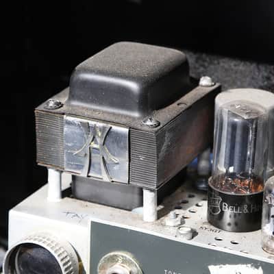 Austen Hooks Projector Amp, Rare- Vintage Filmosound 6V6 Tube Amplifier & Anvil Case, Blake Mills! image 4