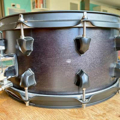 SJC Tour series snare 14x7", black satin stain image 7