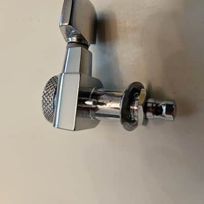 LEFTY G&L 500 Schaller NOS locking tuners chrome - 6 inline set image 8