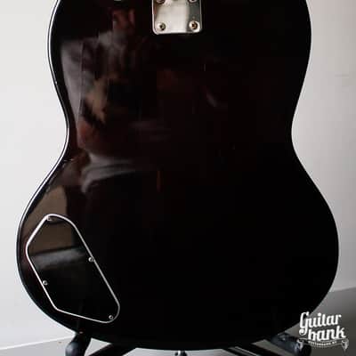 Rare vintage Japan Gibbon SG Bass copy EB 0 1975 Brown image 6