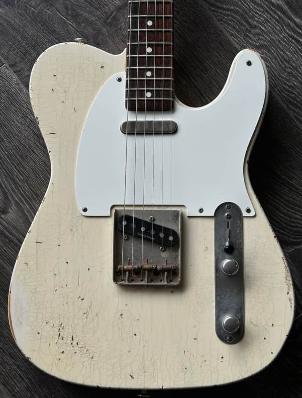 Haar T Tele Old Headstock Ash Body Blonde Aged Nitro 3kg Light image 1