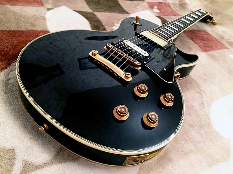 Yamaha LP800C Les Paul Custom '80s Vintage Black | Reverb