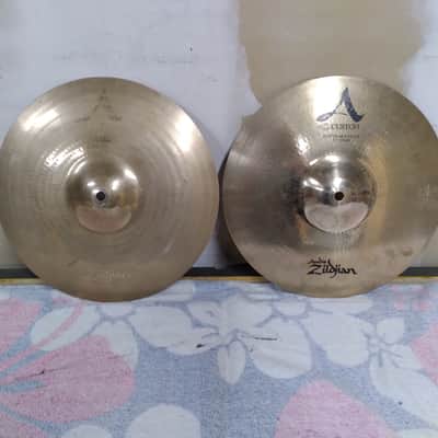 Zildjian 13" A Custom Hi-Hat Cymbals (Pair) 1991 - 2017 - Traditional image 1