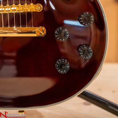 EPIPHONE Jerry Cantrell "Wino" Les Paul Custom Dark Wine Red image 6