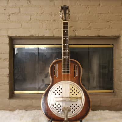 1930s Schireson Brothers Hollywood   Resonator guitar  1930s  Uber rare Guitar only 25 made image 2