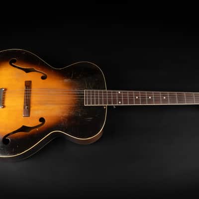 1936 Kalamazoo KG-31 - Sunburst | USA Gibson Vintage Pre War Archtop Jazz Acoustic Guitar K&K Pure Mini Pickup 1.86kg | Case image 3