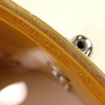 Slingerland 12x14"TDR Marching Snare Drum Chrome Over Wood Vintage 70s Maple Tom image 9