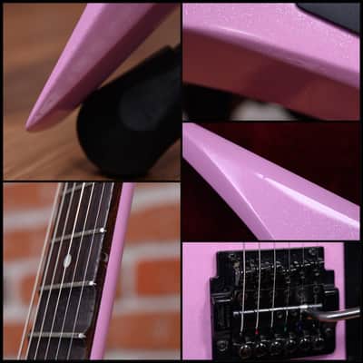 Jackson USA RR1 Student Model Rhoads Glitter Pink 1986 w/OHSC (Refin) image 14