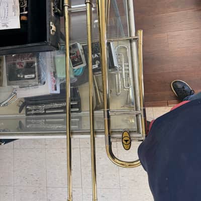 Holton TR603 Student Tenor Trombone 1990s - Brass image 1