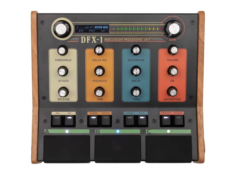Walrus Audio DFX-1 Percussion Processing Unit (Black) [DEMO] image 1