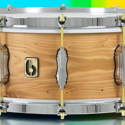British Drum Co. ARC-14-60-SN Archer Series Yew Wood Snare. 6" x 14" image 2