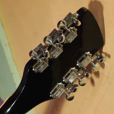 1989 Rickenbacker 370/12RM Roger McGuinn Semihollow Electric 12-String Guitar (VIDEO! Fresh Work, Ready to Go, w/Pedal) image 15