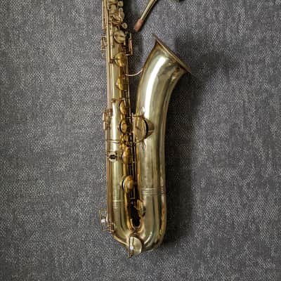 Buffet Crampon Cie Evette & Schaeffer 1927 - Vintage Lacquer Bari Sax Paris France Baritone Saxophone image 2