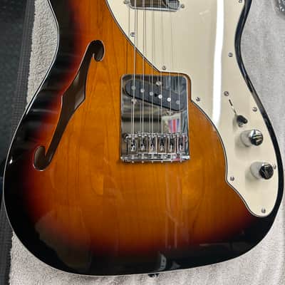 Fender Telecaster ThinLine Deluxe - 3TS Partscaster image 13