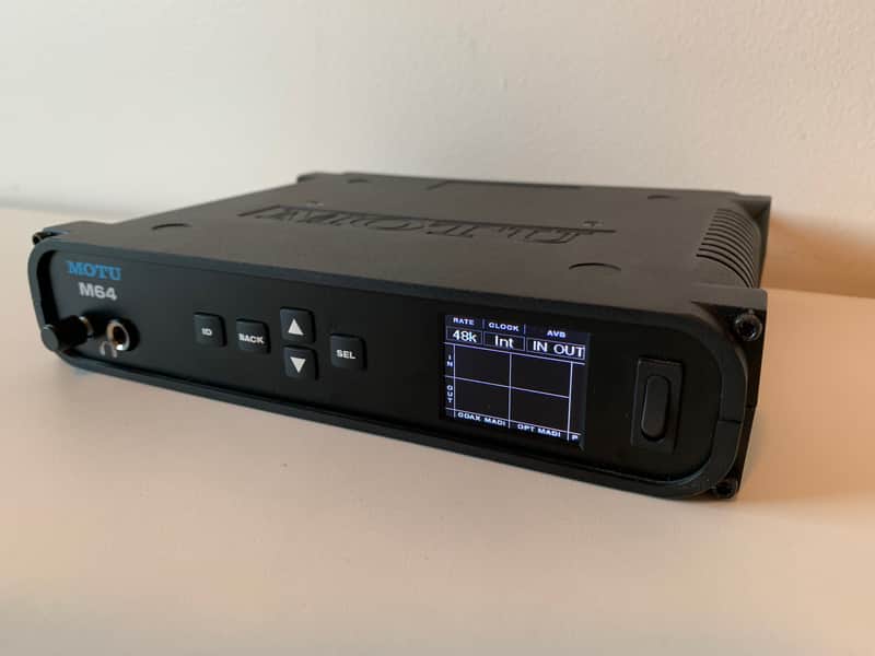 Motu M64 MADI / USB / AVB-TSN Ethernet audio interface with DSP and mixing image 1