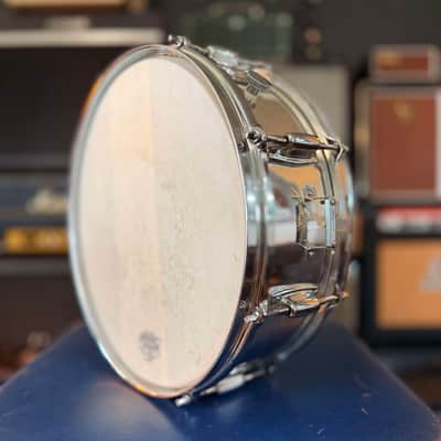 Ludwig Rocker Series Snare – 1980s – Black Badge – Chrome over Wood – Near Excellent Condition – Made in USA image 7