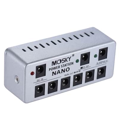 Brand New Mosky 8 Output Guitar Pedal Power Supply Station USA Adapter LED for 9V 12V image 10
