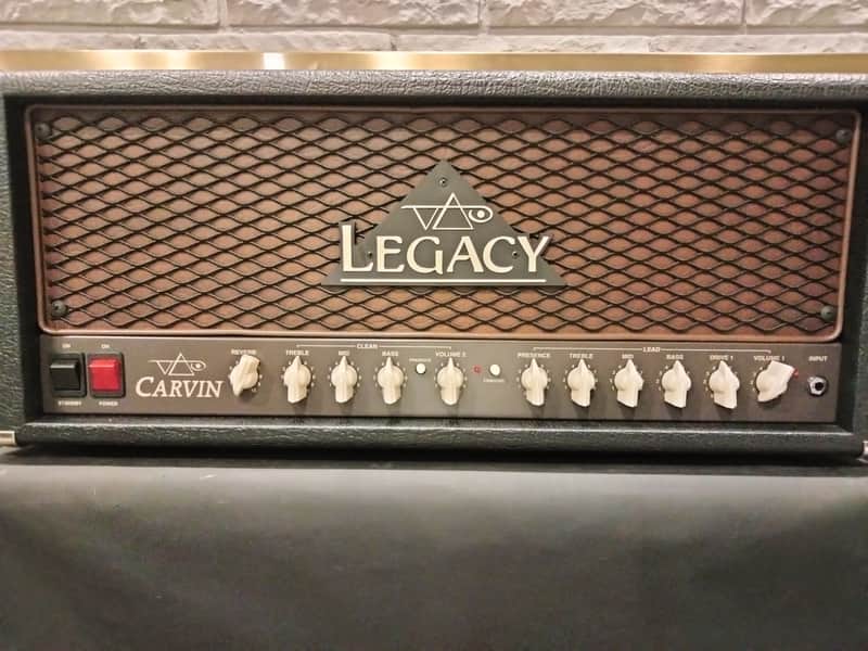 Carvin Legacy Model VL100 Steve Vai Signature 2-Channel 100-Watt Guitar Amp Head