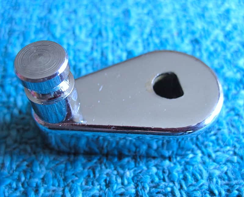 Bass Drum Pedal Beater Angle Cam Linkage Spring Connector - Vintage (USED) image 1