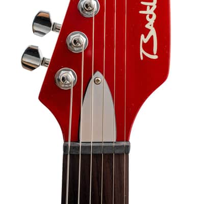 Backlund Breadliner Electric Guitar-Red-Creme image 4