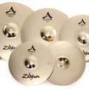 Zildjian A Custom Box Set - 14" Hats, 16" Crash, 20" Med Ride, 18" Crash - "Free Shipping"