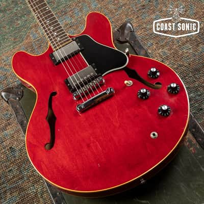 1979 Gibson ES-335 Dot neck, patent number pickups, factory stop tail w/ case image 6