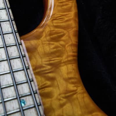 Left Handed Nordstrand Very Custom 5 String Bass image 4