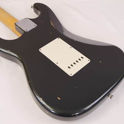 Fender Custom Shop 30th Anniversary MBS 61 Stratocaster Journeyman Relic by Paul Waller 2017 - Aged Chacoal Frost image 10