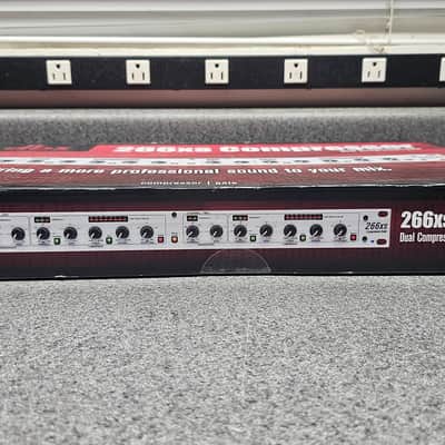 NEW dbx 266xs Dual Channel Compressor Gate In Factory Sealed Box image 4