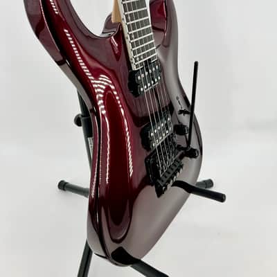 Jackson Pro Plus Series Dinky DKA 2023 - Present - Oxblood with Locking Tuners image 3