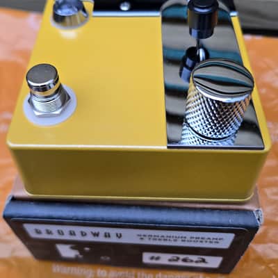 Coppersound Pedals Broadway Treble Booster & Germanium Preamp - w/box, like new Free UK Shipping! image 4