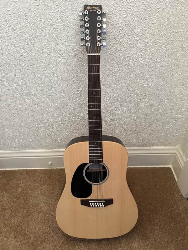 Martin X-Series D-X2E 12-String Left-Handed 2019 - Present - Natural image 1
