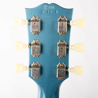 Gibson Custom 1964 SG Standard Reissue w/ Maestro Ultra Light Aged, Pelham Blue | Demo image 8