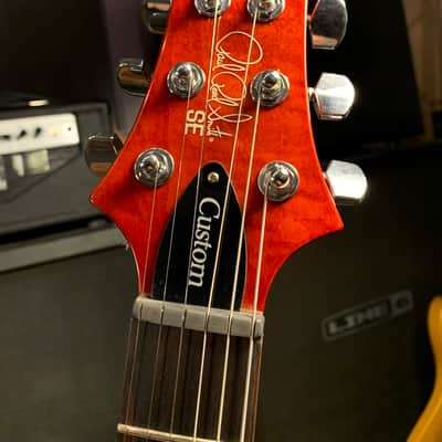 PRS SE Custom 24-08 Left-Handed Vintage Sunburst image 3