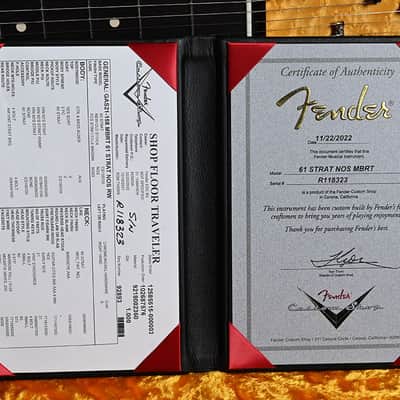 Fender Custom Shop Stratocaster "Blue with Red & Gold" Thorn / Gallenberger Project 2022 image 3