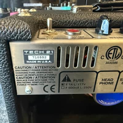 Tech 21 Trademark 10 1x8 Guitar Combo Amp 2010s - Black- VGC image 9