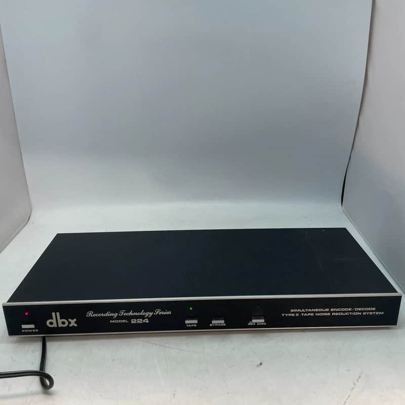 DBX Model 224 Type II Tape Noise Reduction System TESTED POWERS ON W/ OG BOX image 1
